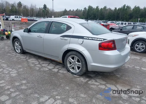 2012 Dodge Avenger Sxt z USA, uszkodzony, nr VIN 1C3CDZCB5CN103557